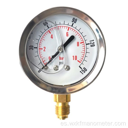 Menómetro de medidor de presión de contacto eléctrico